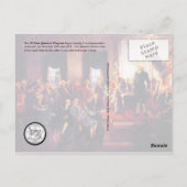 USA Staat Quarters (Coins) 2002 - 2004 Postkarte (Rückseite)