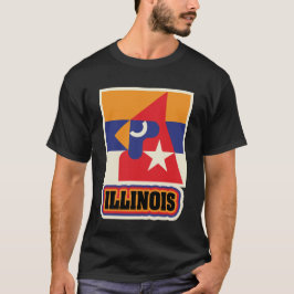 USA - Staaten - ILLINOIS T-Shirt