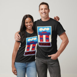 USA - STAATEN - NEBRASKA T-Shirt