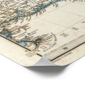 USA Staaten Poster (Ecke)