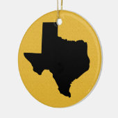 USA Staaten Texas - SRF Keramik Ornament (Links)
