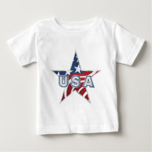 USA Star Baby T-shirt