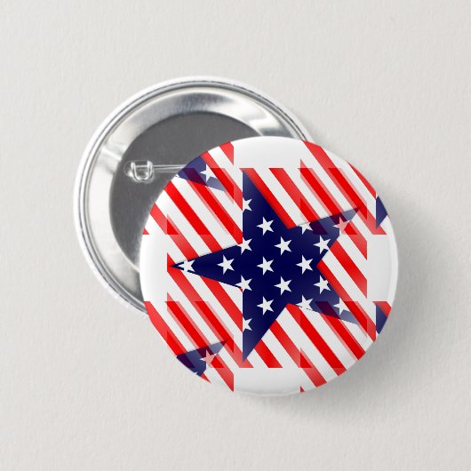 usa star button (Vorne & Hinten)