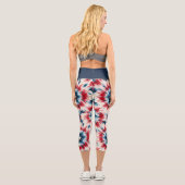 USA Star Capri Leggings (Rückseite)