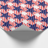 usa star geschenkpapier (Ecke)