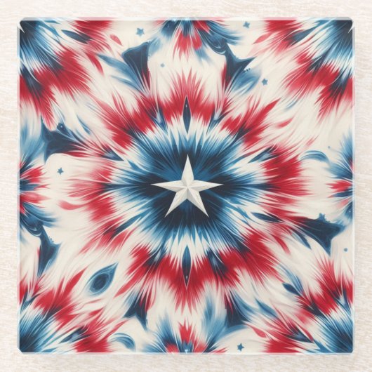 USA Star Glasuntersetzer (Vorderseite)