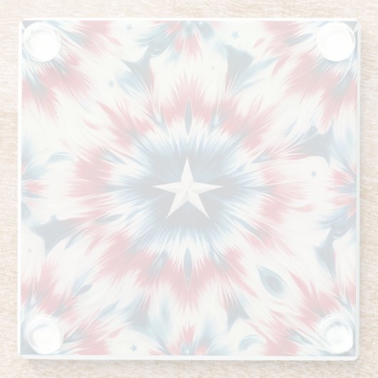 USA Star Glasuntersetzer (Rückseite)