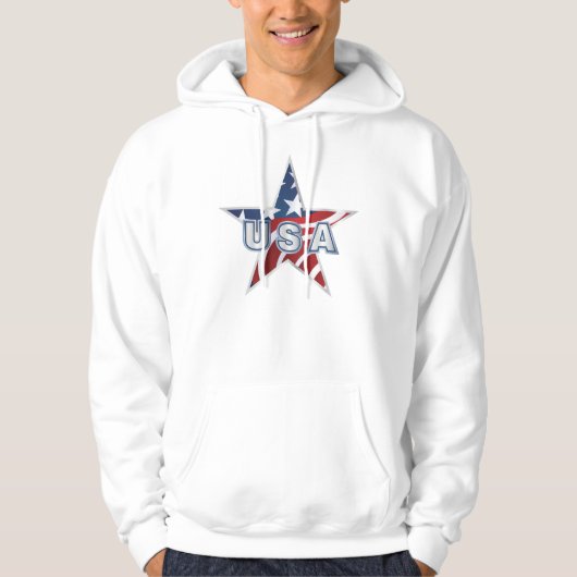 USA Star Hoodie (Vorderseite)