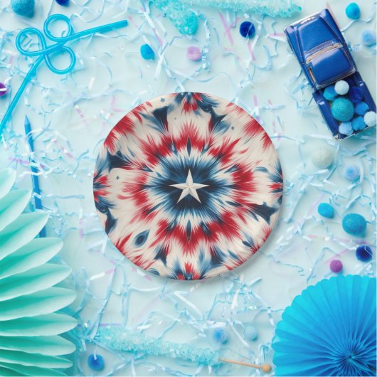USA Star Pappteller (Party)