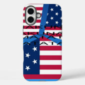 USA Star Spangle Case-Mate iPhone Hülle (Rückseite)
