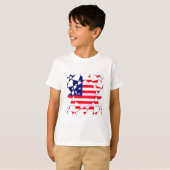 USA Star Spangled Liebe My Country of Liebe T-Shirt (Vorne ganz)