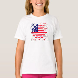 USA Star Spangled Liebe My Country of Liebe T-Shirt