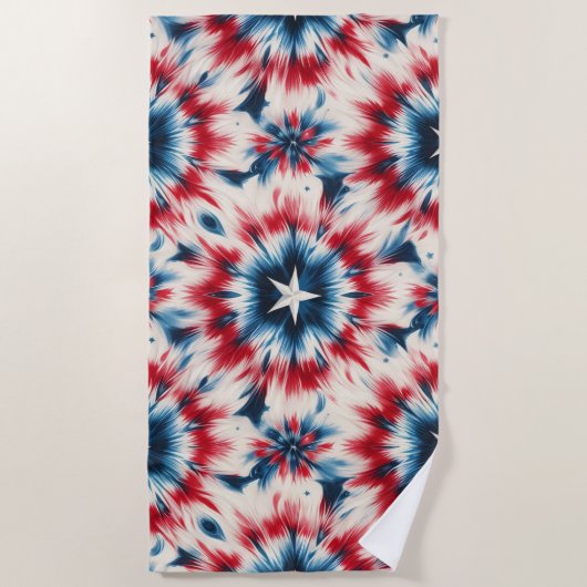 USA Star Strandtuch (Vorderseite)