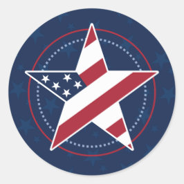 USA Stars Streifen Flag Sticker