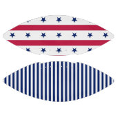 USA Stars Stripes Red White Blue Patriotic Sports Football (Paneele)