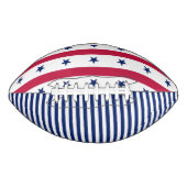 USA Stars Stripes Red White Blue Patriotic Sports Football (Vorderseite)
