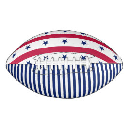 USA Stars Stripes Red White Blue Patriotic Sports Football