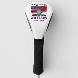 USA Statue of Liberty 250 Years 1776-2026 Golf Headcover