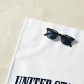 USA Statue of Liberty 250 Years 1776-2026 Strandtuch (Beispiel)