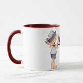 USA steht für starke Tasse (Links)
