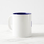 USA-Stern-u. -streifen-Tasse Zweifarbige Tasse (Vorderseite Links)