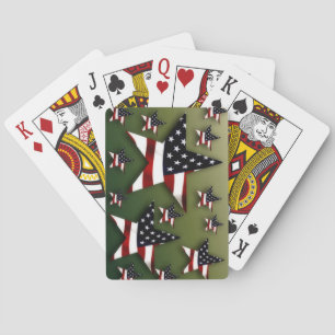 USA-Sterne Spielkarten