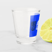 USA Sterne + Streifen Schnapsglas (Links)