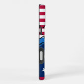 USA Sternenbanner iPhone Hülle (Rechte Seite)