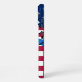 USA Sternenbanner iPhone Hülle (Linke Seite)
