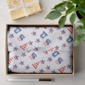 USA Sternenbanner Seidenpapier (Geschenk)