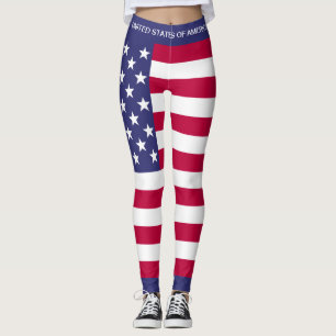 USA-Sternenflagge Leggings