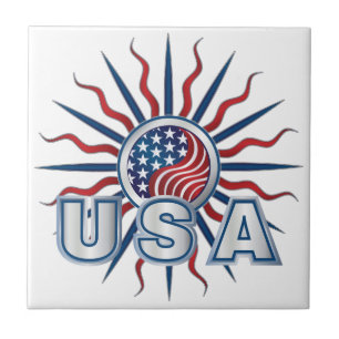 USA Sternexplosion Yin Yang Fliese