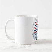 USA Sternexplosion Yin Yang Kaffeetasse (Links)