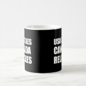 USA Steuern Kanada Relaxe Kaffeetasse (Mittel)