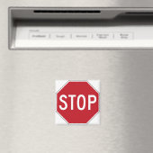 USA Stopp Sign Magnet (In Situ (Geschirrspüler))