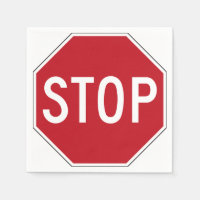 USA Stopp Sign