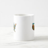 USA-Straßen-Trip Kaffeetasse (Mittel)