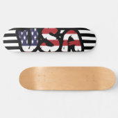 USA Street Art Skateboard (Horizontal)
