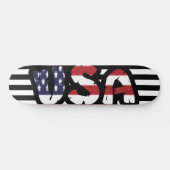 USA Street Art Skateboard (Horizontal)