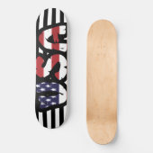 USA Street Art Skateboard (Vorderseite)