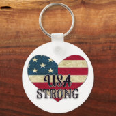 USA Strong Schlüsselanhänger (Vorderseite)