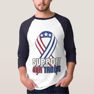 USA stützen unsere Truppen T-Shirt