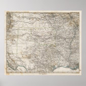 USA Südindisches Gebiet Poster (Vorne)