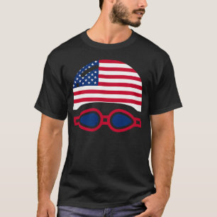 Usa Swim USA Sommer-Schwimmen 2024 T-Shirt