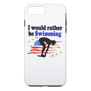 USA SWIMMER DESIGN ICH WÜRDE SEHR SCHWIMMEN Case-Mate iPhone HÜLLE