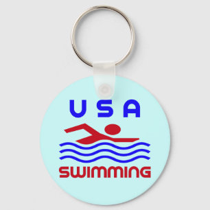 USA SWIMMING SCHLÜSSELANHÄNGER