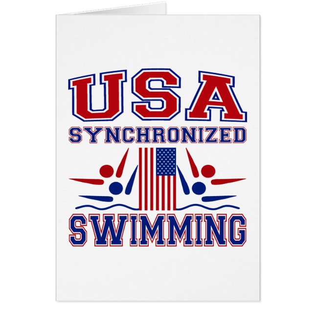 USA-Synchronschwimmen (Vorne)