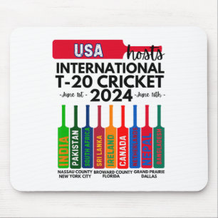 Usa T-20 International Cricket 2  Mousepad