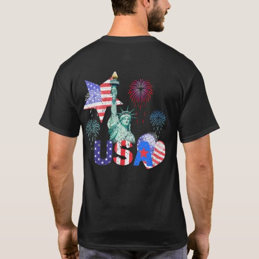USA T-Shirt (Rückseite)