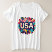 USA T-Shirt (Design vorne)